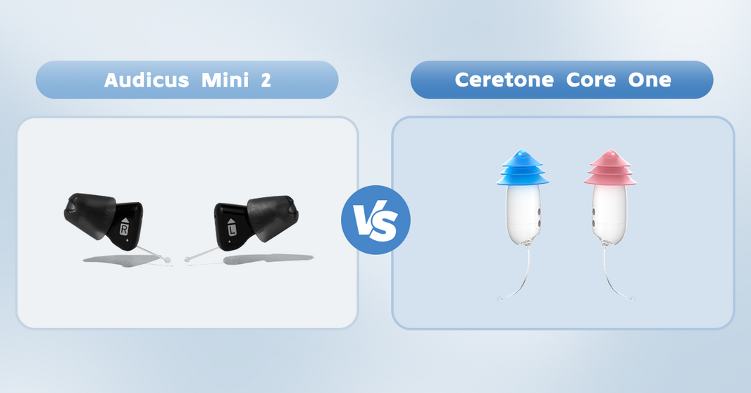 Audicus Mini 2 Vs Ceretone Core One Hearing Aid Reviews