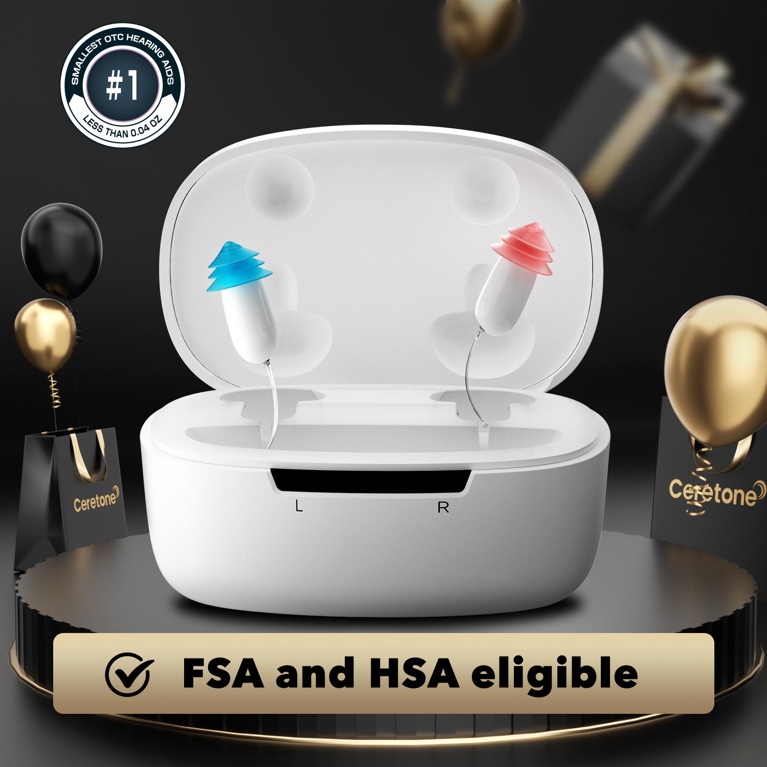 Core One OTC Hearing Aids | Smallest OTC Hearing Aids | Ceretone