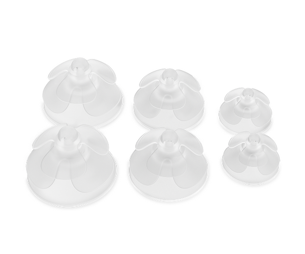 3 Pairs (6ct) Flower Tips