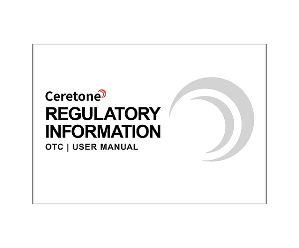 1 Regulatory Manual