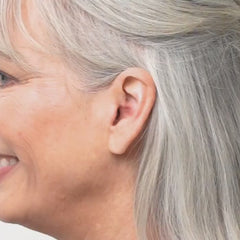 Video of Solid over the counter behind the ear hearing aid, how wear your device correctly. 