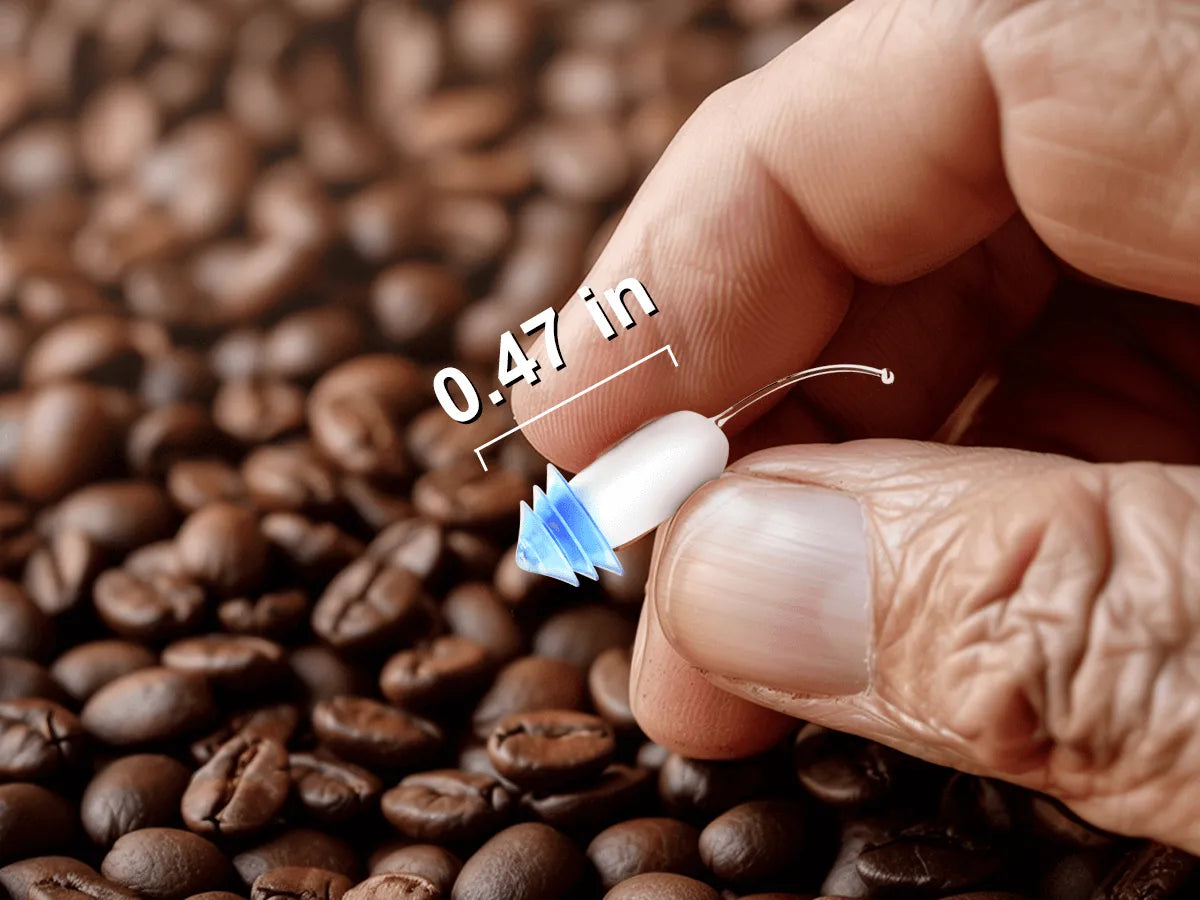 less than 0.47 inch smallest core one hearing aids